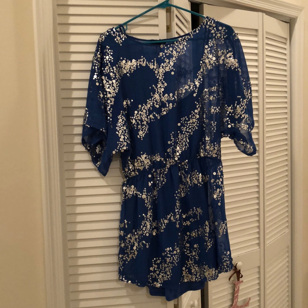 Aqua mini dress!